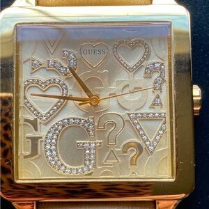 Guess gold watch